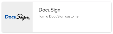 I am a DocuSign customer