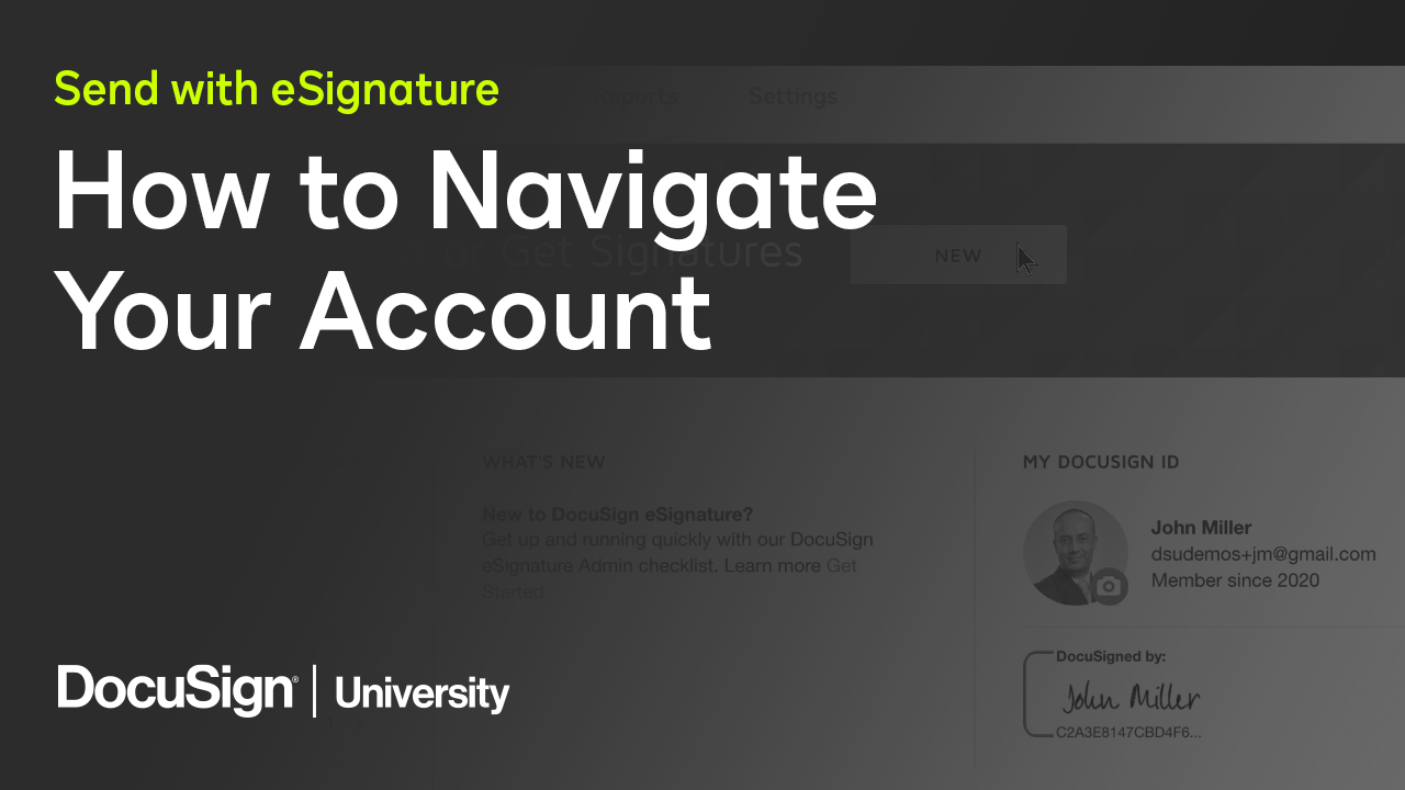 Video: How to Navigate Your Account
