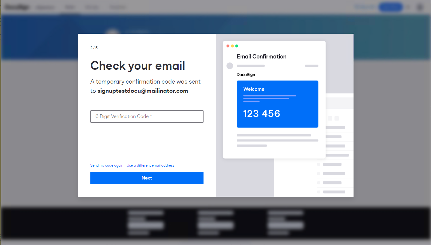 docusign activation email not received