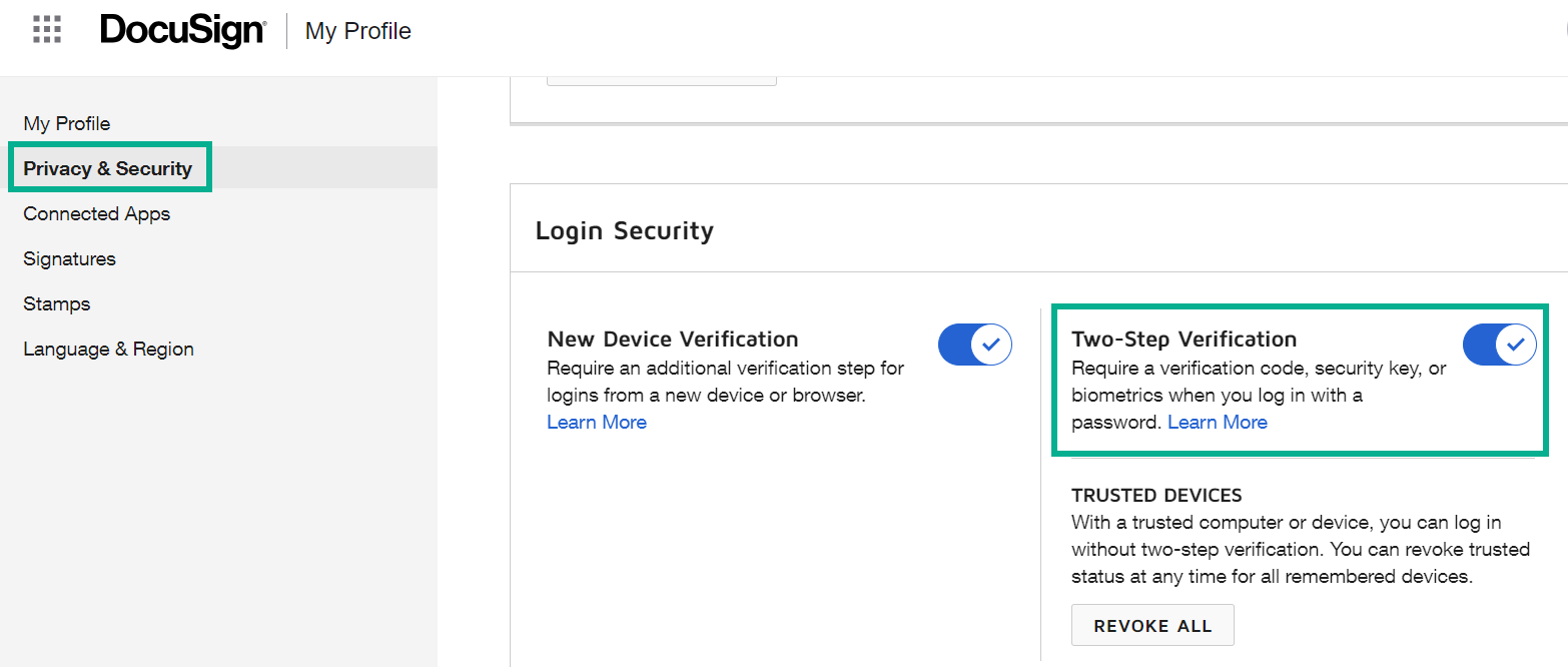 New Device and Location Verification