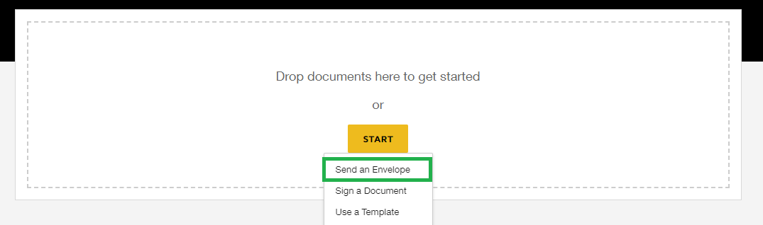 How do I send a DocuSign document?