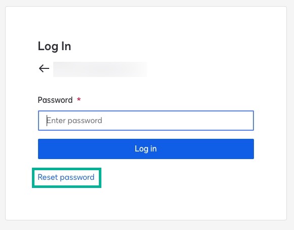 How do I reset my Docusign password?