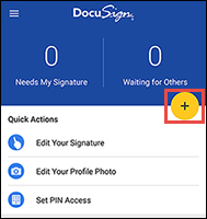 Sign and Return a Document with the DocuSign Mobile App for Android