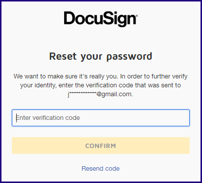 Why haven't I received an email verification code from DocuSign?