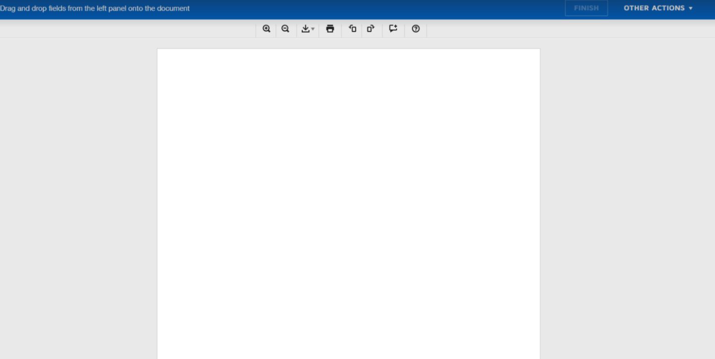 how to send doc via docusign