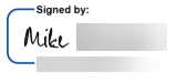 How to change a signature during the signing session