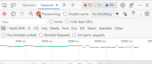 Capturing a HAR File in your Browser